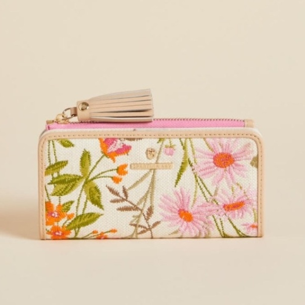 Audubon Wildflower Tassel Snap Wallet